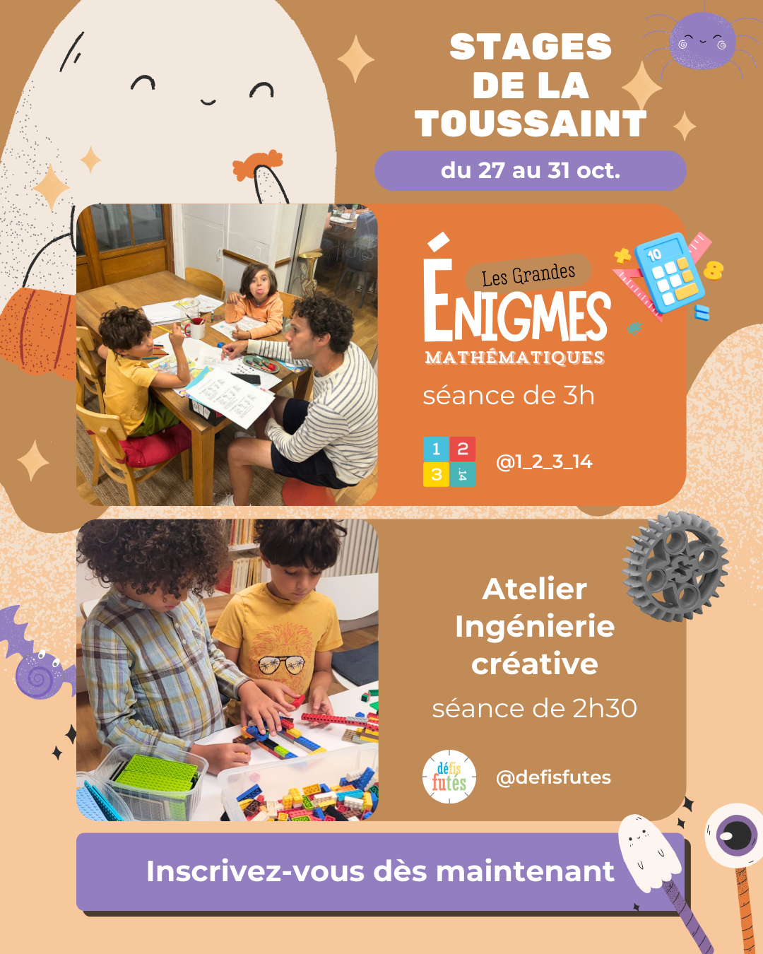 Stages de la Toussaint
